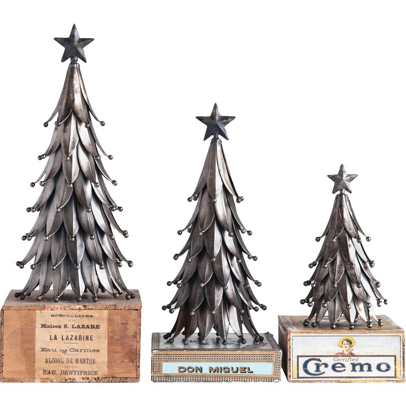 Metal Christmas Tabletop Tree And Reviews Birch Lane